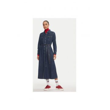 Rochie dama -  304253447 - Lyocell/Bumbac - XS INTL - Albastru