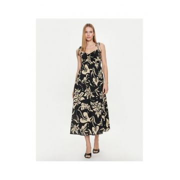 Rochie dama -  304357626 - Bumbac/Viscoza - Negru - Negru