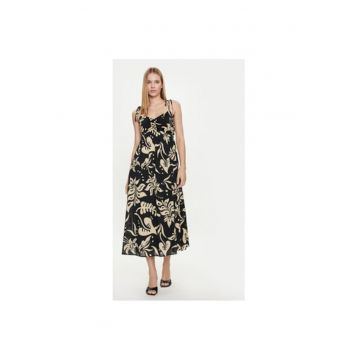 Rochie dama -  304357626 - Bumbac/Viscoza - Negru