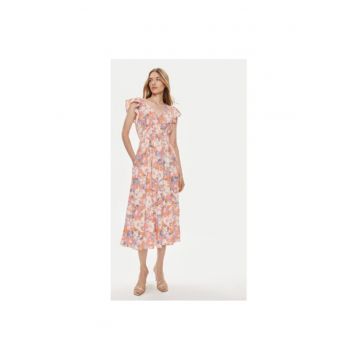Rochie dama -  304357725 - Bumbac/Viscoza - 2XS INTL - Portocaliu