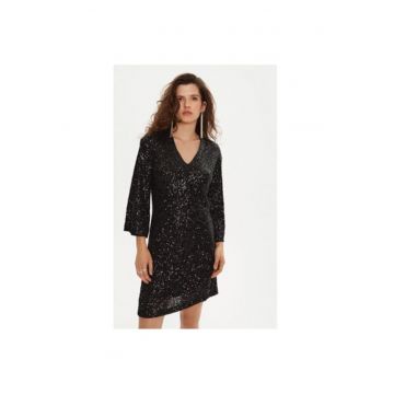 Rochie dama -  304453632 - Poliester - Negru