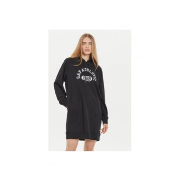 Rochie dama -  304454172 - Bumbac/Poliester - Negru