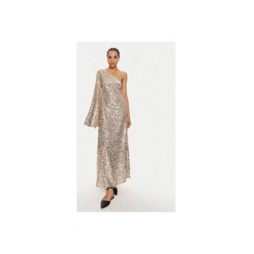 Rochie dama -  304471414 - Poliester reciclat - Auriu