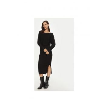 Rochie dama -  304486418 - Viscoza/Poliamida - Negru