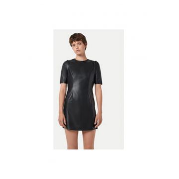 Rochie dama -  304517129 - Piele - Negru