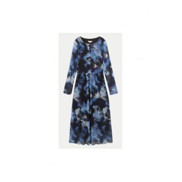 Rochie dama -  304546501 - Poliester reciclat - Albastru