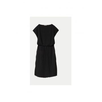 Rochie dama -  304546655 - Poliester/Viscoza - Negru