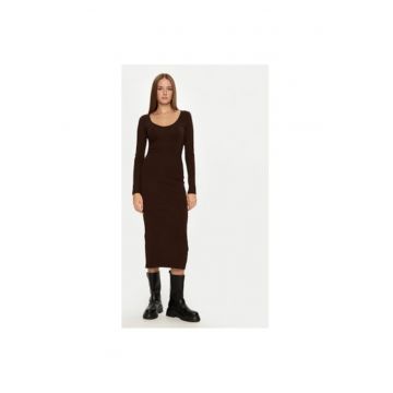 Rochie dama -  304576751 - Bumbac - Maro