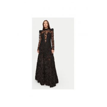 Rochie dama -  304766107 - Poliamida/Poliester - Negru