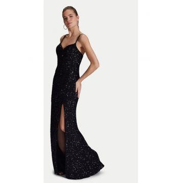 Rochie dama -  304886591 - Poliester - Negru