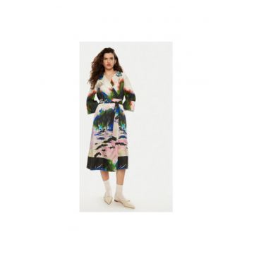 Rochie dama -  304891335 - Matase - Multicolor