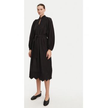 Rochie dama -  304892929 - Cupru/Bumbac organic - Negru