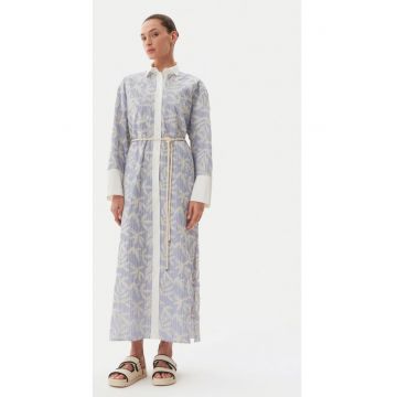 Rochie dama -  304892981 - Bumbac organic - Albastru