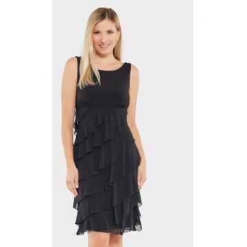Rochie dama -  304907234 - Poliester - Negru