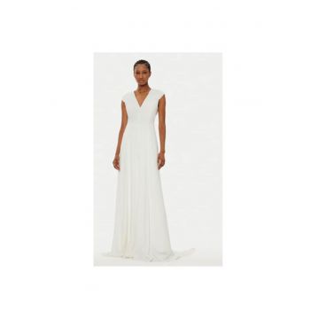 Rochie dama -  305031501 - Acetat/Viscoza - Alb