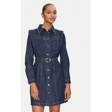 Rochie dama -  305253408 - Bumbac - Albastru