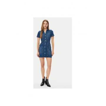 Rochie dama -  305254870 - Bumbac/Poliester - Albastru