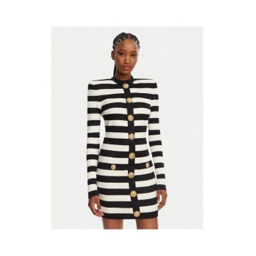 Rochie Dama -  305313843 - Acril - Bumbac - Negru - Negru