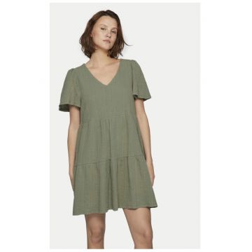 Rochie dama -  9112 - Bumbac - Kaki