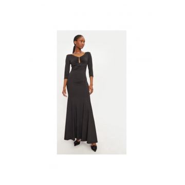 Rochie dama -  CFC0019695002 - Sintetic - M - Negru