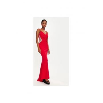 Rochie dama -  CFC0121948003 - Sintetic - XS - Rosu