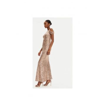 Rochie dama -  CFC0122589003 - Sintetic - M - Auriu