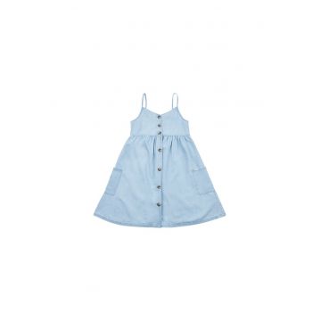 Rochie fete -  302033713 - Bumbac - Albastru