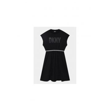 Rochie fete -  303049973 - Viscoza/Poliamida - Negru