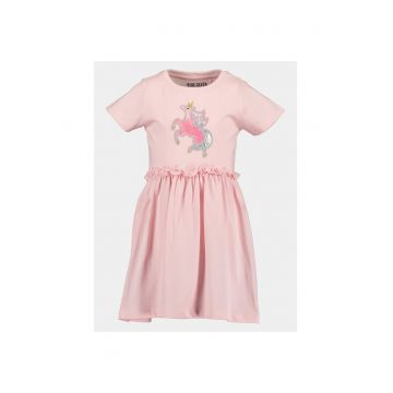 Rochie fete -  303572808 - Roz - Bumbac