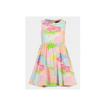 Rochie fete -  303573287 - Multicolor - Bumbac