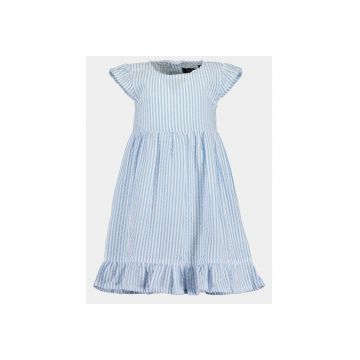 Rochie fete -  303576417 - Albastru - Bumbac