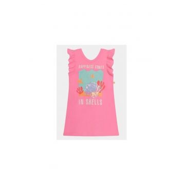 Rochie fete -  303640033 - Poliester/Bumbac - Roz