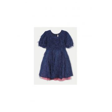 Rochie fete -  304182709 - Poliester - Albastru