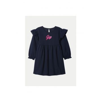 Rochie fete -  304985959 - Bumbac/Poliester - Albastru