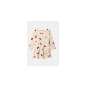 Rochie fete -  304986024 - Bumbac organic - Bej