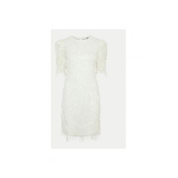 Rochie dama -  26034900 - Sintetic - S - Alb