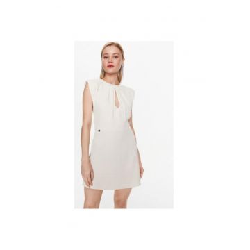 Rochie dama -  302819423 - Poliester - M INTL - Bej