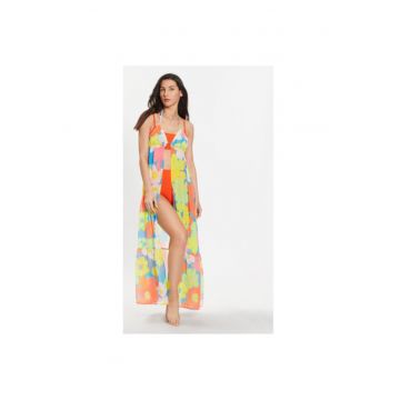 Rochie dama -  302938391 - Poliester reciclat - Multicolor