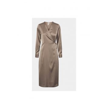 Rochie dama -  303481438 - Poliester reciclat/Poliester - Bej