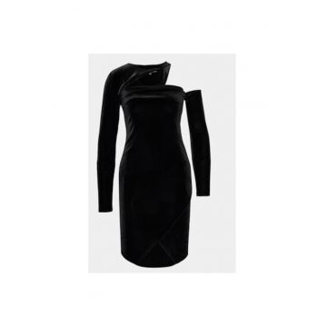 Rochie dama -  303496685 - Poliester - Negru