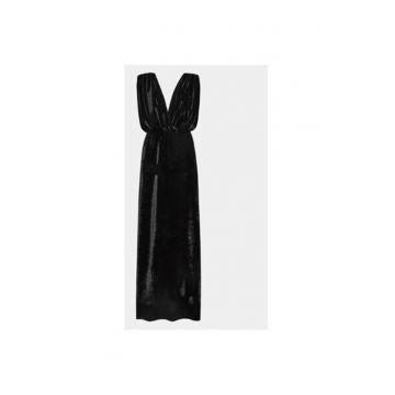 Rochie dama -  303890865 - Poliester - XS INTL - Negru