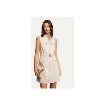 Rochie dama -  303918965 - Bumbac/Poliester - 42 EU - Bej
