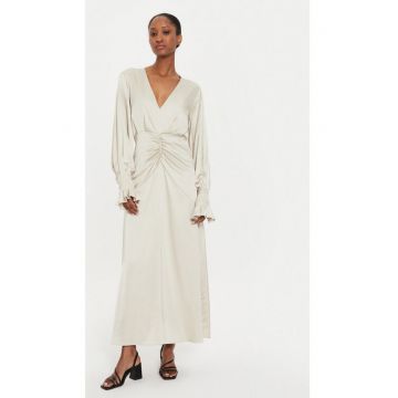 Rochie dama -  303941314 - Poliester reciclat/Viscoza - 36 EU - Bej