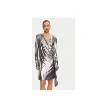 Rochie dama -  304176692 - Poliester - Argintiu