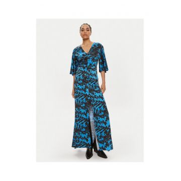 Rochie dama -  304354458 - Viscoza - Albastru - Albastru