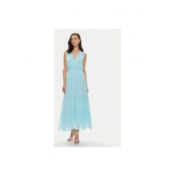Rochie dama -  304437090 - Viscoza/Matase - L INTL - Albastru