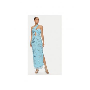 Rochie dama -  304471353 - Poliester reciclat - Albastru