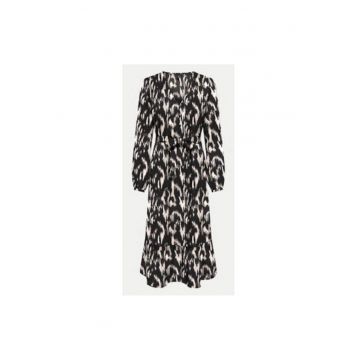 Rochie dama -  304494505 - Poliester reciclat/Poliester - Negru