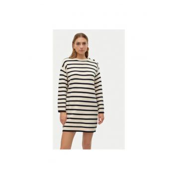 Rochie dama -  304509445 - Viscoza/Poliester - Bej