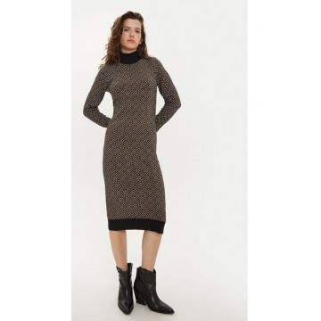 Rochie dama -  304510809 - Viscoza/Poliester - Negru